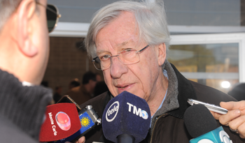 Ministro Danilo Astori en declaraciones a la prensa en La Coronilla, Rocha