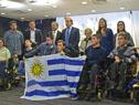 Secretaría del Deporte entregó Pabellón Nacional a participantes del Mundial de la FIPFA