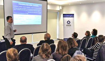 Presentación del plan de estudio de detección de radón en Uruguay