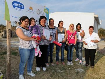 Beneficiarias del Plan Juntos del departamento de Paysandú