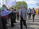 Partida del presidente Tabaré Vázquez al finalizar Consejo de Ministros