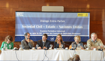 Autoridades en diálogo sobre el cumplimiento de recomendaciones acerca de derechos humanos