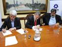 Firma del convenio entre el MIEM y el INACOOP Firma del convenio entre el MIEM y el INACOOP