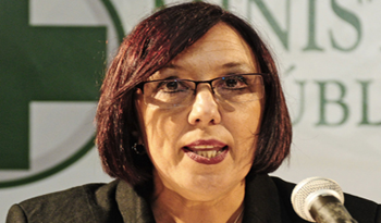 Ministra de Salud Pública, Susana Muñiz