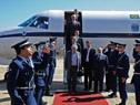 Llegada a Brasil del Presidente José Mujica junto a la Delegación Oficial