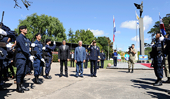 Presidente Vázquez en conmemoración de 106.° aniversario de la aviación militar