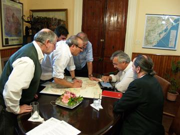 Reunión de autoridades