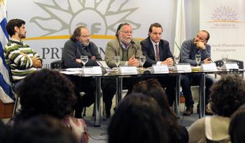 Autoridades en presentación de la nueva edición del Atlas Sociodemográfico y de la Desigualdad