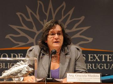 Ministra de Vivienda, Graciela Muslera