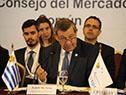 Canciller Rodolfo Nin Novoa en la LIII Reunión del Consejo del Mercado Común