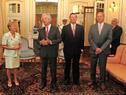 Presidente Vázquez recibió cartas diplomáticas credenciales de 14 embajadores