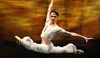 Integrante del Ballet Nacional del Sodre