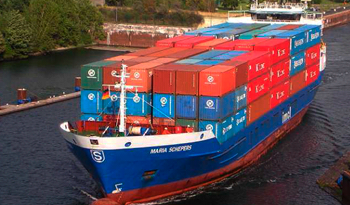 Portacontenedores que operará en puerto de Paysandú
