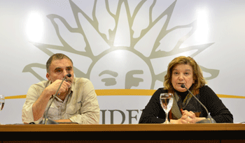 Carlos Colacce y Eneida de León