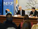 Firma de un convenio entre Uruguay XXI e INEFOP
