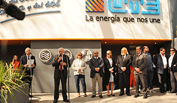 César Briozzo inaugura estand de UTE en la Expo Prado 2018