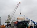 Nueva grúa operativa en el puerto de Fray Bentos