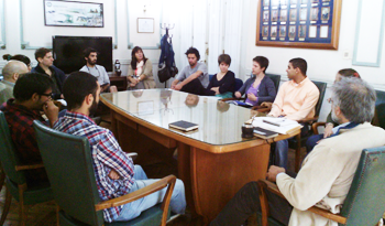 Reunión de respresentantes de instituciones que apoyan proyectos del “Programa de difusión educativo y cultural”
