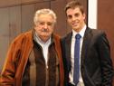 Presidente Mujica recibió al corredor uruguayo de la Fórmula 3 Europea, Santiago Urrutia Presidente Mujica recibió al corredor uruguayo de la Fórmula 3 Europea, Santiago Urrutia