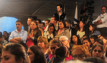 La sociedad civil participa del Consejo de Ministros abierto