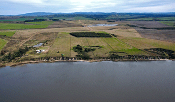Laguna del Sauce, foto de archivo