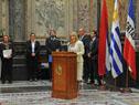 Presidente Tabaré Vázquez encabezó el acto por el 188.º aniversario de la Jura de la Constitución