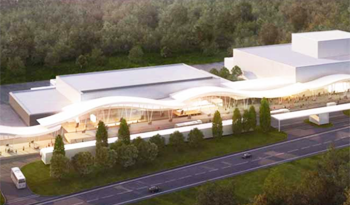 Maqueta del Centro de Convenciones de Punta del Este Maqueta del Centro de Convenciones de Punta del Este