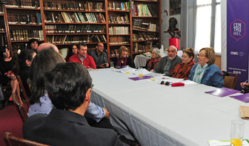 Reuniones con María Julia Muñoz