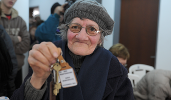 Cuando llegan las llaves del techo propio Cuando llegan las llaves del techo propio