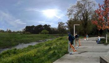 Proyecto paisajístico del Plan Especial del Arroyo Miguelete