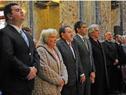 Vázquez en acto de conmemoración del 187.° aniversario de la Jura de la Constitución