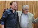 Mujica con estudiantes de México
