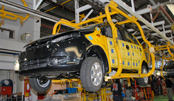Taller de industria automotriz