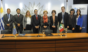 Firma del convenio.