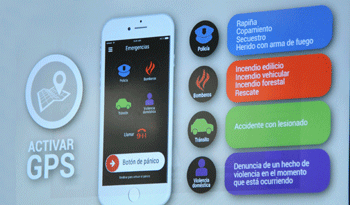 Aplicación para teléfonos móviles contra la inseguridad