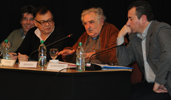 El Presidente José Mujica en la clausura del foro de sindicalistas latinoamericanos