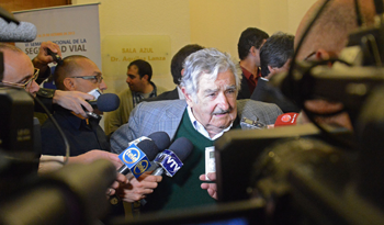 Presidente Mujica en declaraciones a la prensa