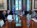 Encuentro con exmandatarios en Suárez