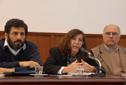Conferencia de Prensa en I.A.V.A. informe anual de gestión de secundaria.