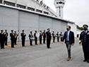 Lacalle Pou en el aniversario de la Fuerza Aérea