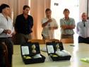 UNASEV entregó espirómetros al Municipio de Pan de Azúcar