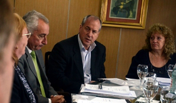 Asunción de la representante del Poder Ejecutivo en el directorio honorario de la Caja Notarial de Seguridad Social, Adriana Colli