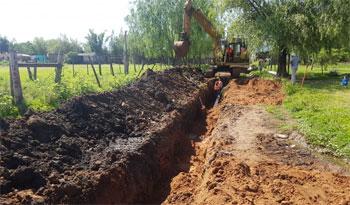 Obras en rambla Kennedy de Artigas