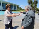 El Presidente José Mujica se reunió con su par Dilma Rousseff