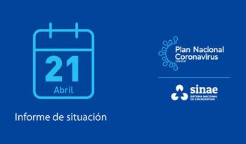 Informe Sinae 21 abril