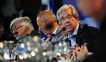 Presidente Tabaré Vázquez en Consejo de Ministros