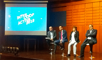 Ministro Murro, en salón de conferencias del LATU