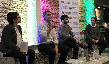 Mireia Villar, Álvaro García, Federico Barreto y Álvaro Pena