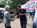 El presidente Tabaré Vázquez participó en la asamblea de la Federación Ancap