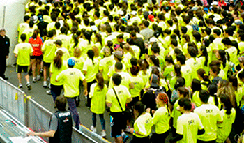 Largada de 5K del Inju